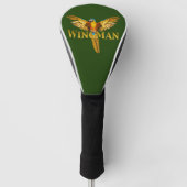 Parrot Wingman Golf Headcover (Vorderseite)
