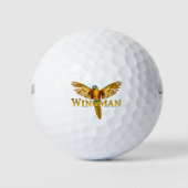 Parrot Wingman Golfball (Vorderseite)