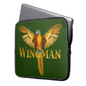 Parrot Wingman Laptopschutzhülle (Vorderseite Links)