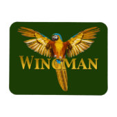 Parrot Wingman Magnet (Horizontal)