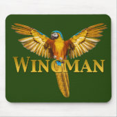 Parrot Wingman Mousepad (Vorne)