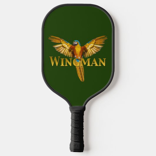Parrot Wingman Pickleball Schläger (Rückseite)