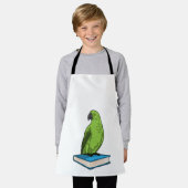 Parrot with Book Schürze (Getragen)