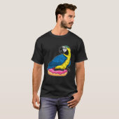 Parrot with Donut T-Shirt (Vorne ganz)