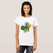 Parrot with Magnifying glass T-Shirt (Vorne ganz)