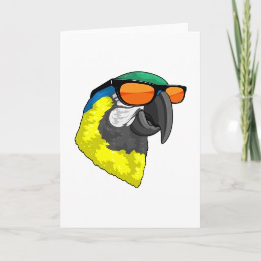 Parrot with Sungasse Karte (Vorderseite)