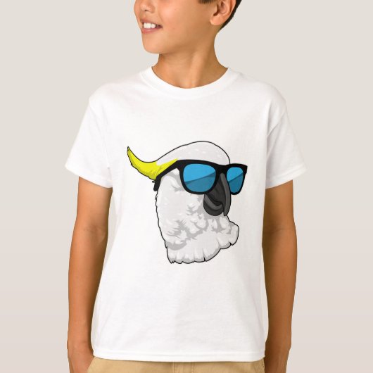 Parrot with Sungasse T-Shirt (Vorderseite)