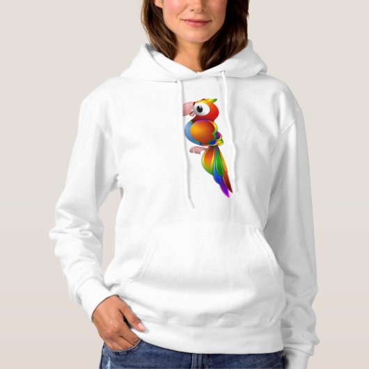 Parrot Womens Hoodie (Vorderseite)