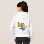 Parrotfish - Abstraktes Design - Aus dem Foto schn Hoodie (Schwarz voll)