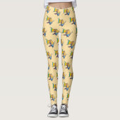 Parrotfish - Abstraktes Design - Aus dem Foto schn Leggings (Vorderseite)