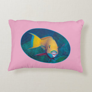 Parrotfish Unterwasserfoto - Fotografie Dekokissen