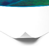 Parrotfish Unterwasserfoto - Fotografie | Poster (Ecke)