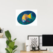 Parrotfish Unterwasserfoto - Fotografie | Poster (Heimbüro)