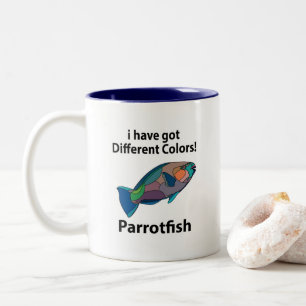Parrotfish Zweifarbige Tasse