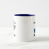 Parrotfish Zweifarbige Tasse (Mittel)