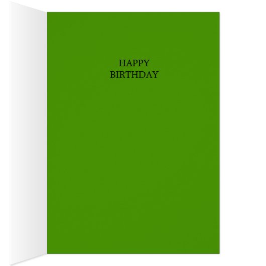 Parrotlet Happy Birthday Card (Innen (Rechts))