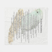 Parrotlets elf Demandments Fleecedecke (Vorderseite (Horizontal))