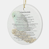 Parrotlets elf Demandments Keramik Ornament (Links)