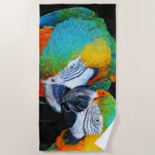 Parrots - Best friends Strandtuch (Vorderseite)