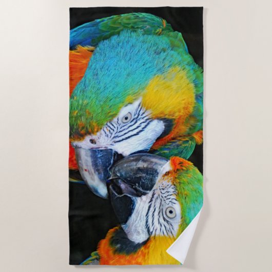 Parrots - Best friends Strandtuch (Vorderseite)