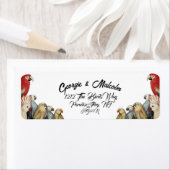 Parrots Birds Rücksendeadresse (Insitu)