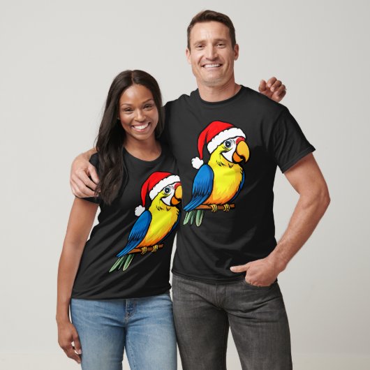 Parrots Christmas T-Shirt (Unisex)