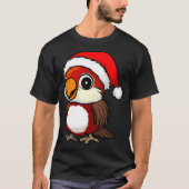 Parrots Christmas T-Shirt (Vorderseite)