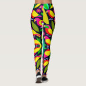 Parrots Design Leggings (Rückseite)