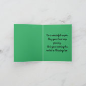 Parrots Happy Anniversary Grußkarte Feiertagskarte (Innenseite)