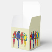 Parrots Hochzeit Geschenkschachtel (Geöffnet)