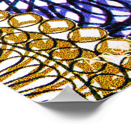 Parrots Love Rabbits Poster (Ecke)