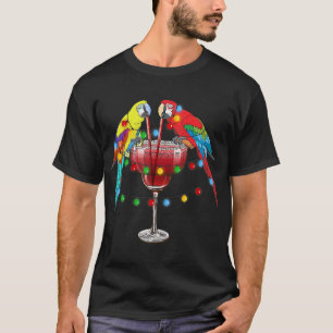 Parrots Sonne Weihnachten im Juli Sommer Palm Ta T-Shirt