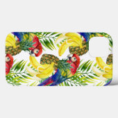 Parrots und Tropical Frucht Case-Mate iPhone Hülle (Rückseite (Horizontal))