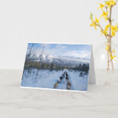 ParrotSleds - Landschaft Karte (Gelbe Blume)