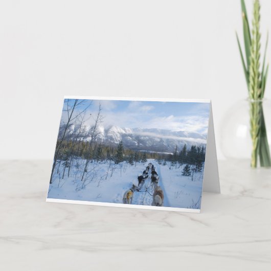 ParrotSleds - Landschaft Karte (Vorderseite)