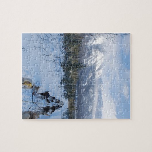 ParrotSleds - Landschaft Puzzle (Horizontal)