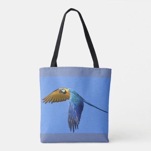 ParrotTote Bag Tasche (Rückseite)