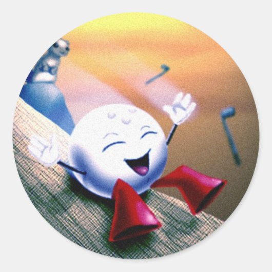 Parryslide Runder Aufkleber (Vorderseite)