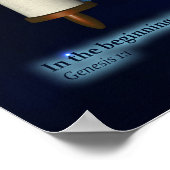 Parshat Bereshit - Yesh M'ayn Construction Company Poster (Ecke)