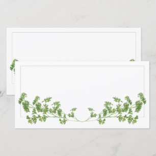 PARSLEY 8x4 Flachkarte / Horizontal Karte