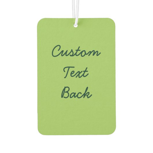 Parsley Autolufterfrischer (Rückseite)