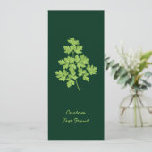 Parsley Einladung (Stehend Vorderseite)