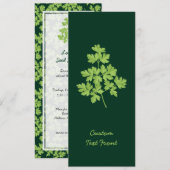 Parsley Einladung (Vorne/Hinten)