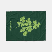Parsley Fleecedecke (Vorderseite (Horizontal))