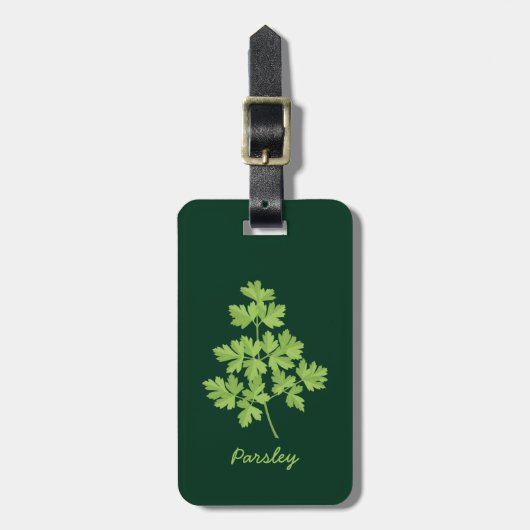 Parsley Gepäckanhänger (Vorderseite vertikal)