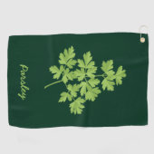 Parsley Golfhandtuch (Horizontal)