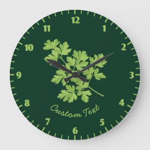 Parsley Große Wanduhr