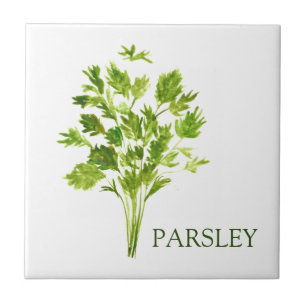 Parsley Herb Grüne Küche Kulinarisches Grün Fliese