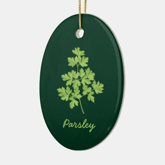 Parsley Keramik Ornament (Links)