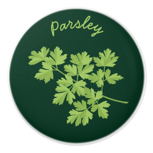 Parsley Keramikknauf (Vorderseite)
